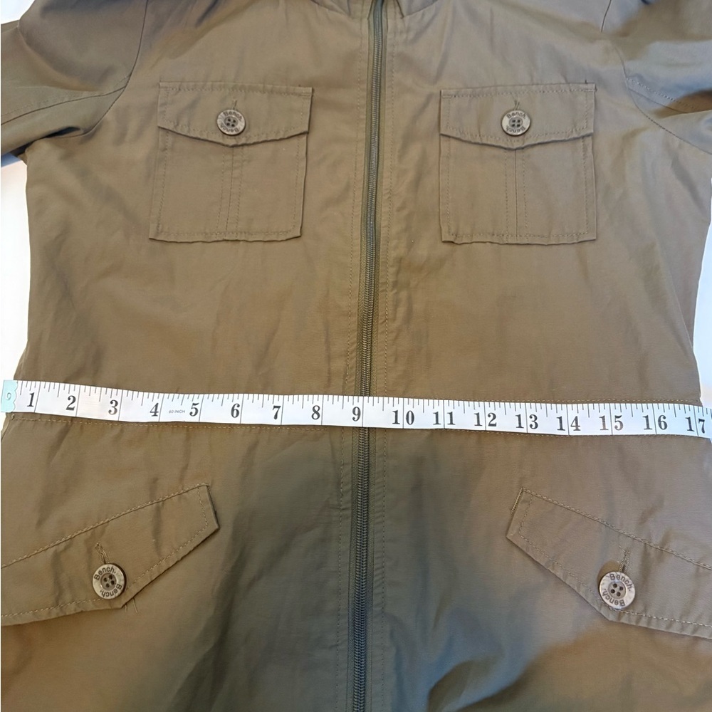 Bench Women's olive green Utility Jacket, Sz M. - Picture 9 of 9
